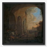 Drovers with Cattle under an Arch of the Colosseum in Rome by Jan Asselijn - thumbnail_1_bf_66fe659c8213847b6f357bc3